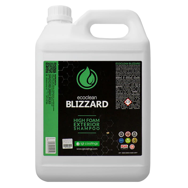 IGL Ecoclean Blizzard High Foam Exterior Shampoo - 5 liter