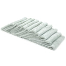 Autofiber Korean Plush 350 GSM Microfiber Towel 16x16 Gray- 10 Pack