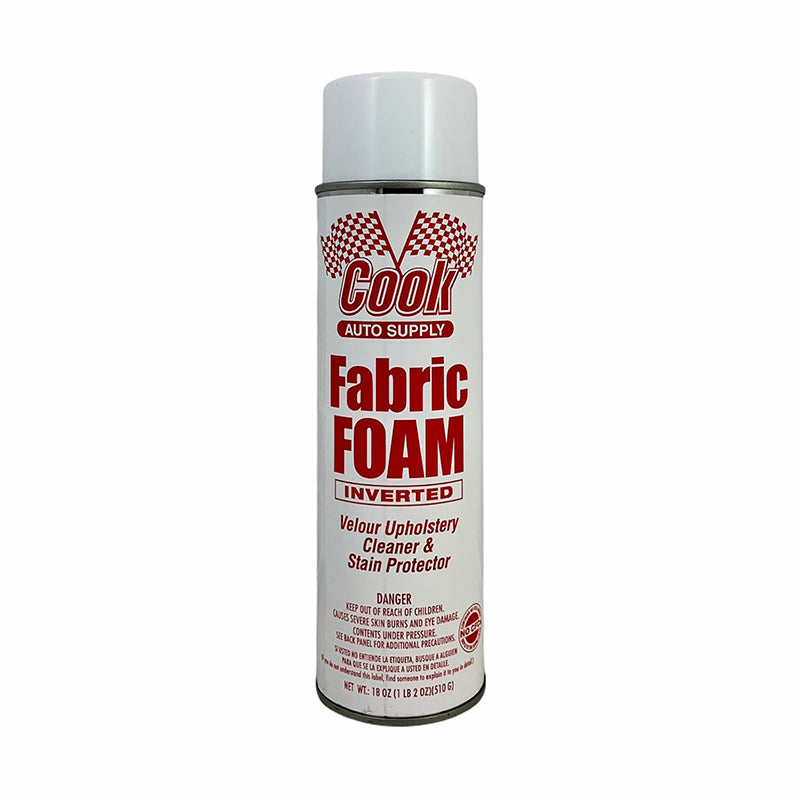 Cook Fabric Foam Inverted Upholstery Cleaner & Stain Protector - 18 oz