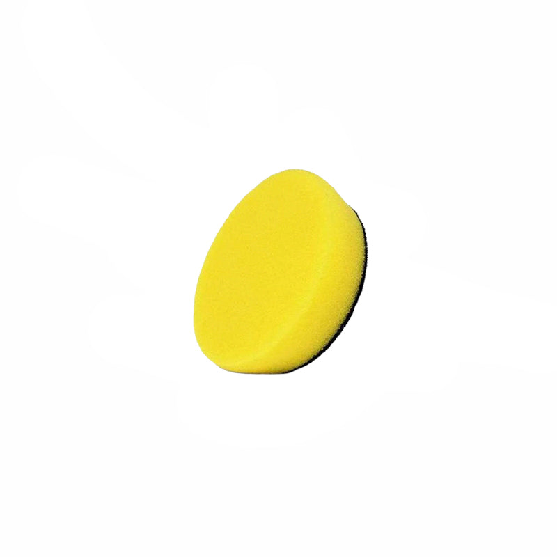 Oberk Single Step Yellow Foam Pad - 3 in (Case of 10)
