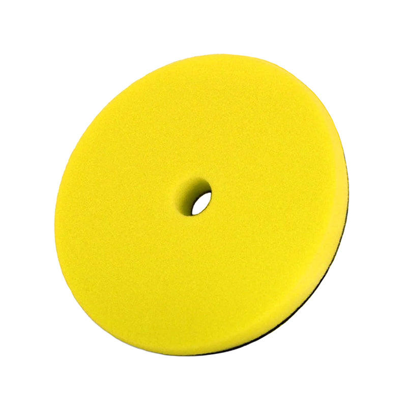 Oberk Single Step Yellow Foam Pad - 6 in (Case of 10)